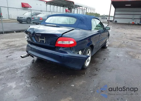 2004 Volvo C70 Lt from USA, damaged, VIN YV1NC63D04J062653